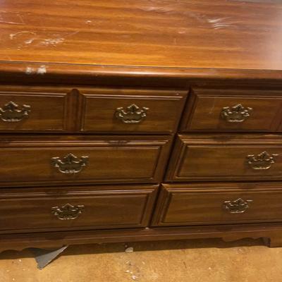 JW American Drew Traditional Dresser with Brass Pulls