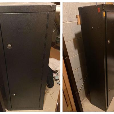 Homak Steel Gun Cabinet with Locking Bars