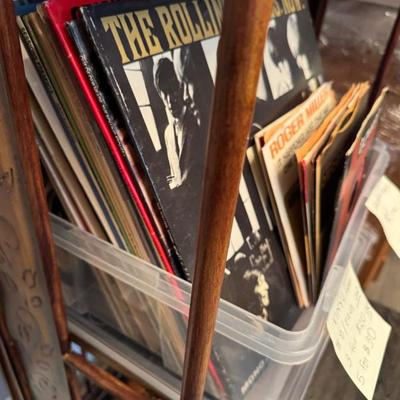 Vinyl records - rock, country, holiday