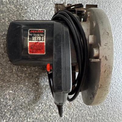 Skilsaw 7.25" circle saw, $40