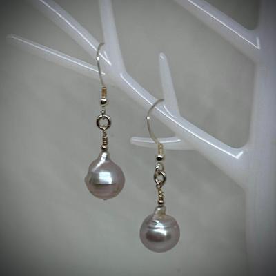 Sale Photo Thumbnail #12: South sea pearl and .925, $225