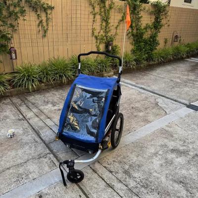 Sale Photo Thumbnail #16: Burley D’Lite bike trailer and double stroller convertible , $295, side window missing available from manufacturer