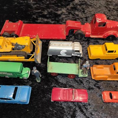 Vintage Diecast Toy Car Collection By Tootsietoy & More
