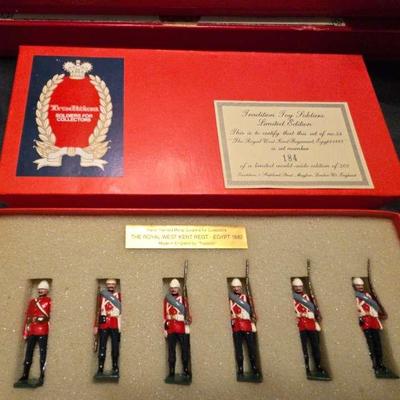 Tradition Soldiers For Collectors, Royal West Kent Regt- Egypt 1882 Set 184