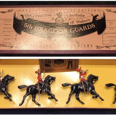 Princess Charlotte Of Wale's 5th Dragoon Guards Collector's Edition #8821 Britains Toy Soldiers