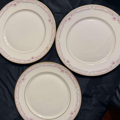 LENOX "BELLAIRE" PATTERN Dinner Plates - Set of 14 - MADE IN U.S.A.