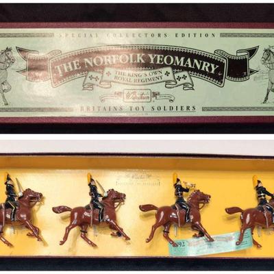 The Norfold Yeomanry Special Collector's Edition #8892 Britains Toy Soldiers