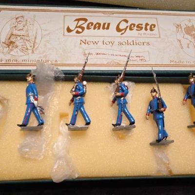 Beau Geste By Donzino New Toy Soldiers #144 German Line Infantry, Full Dress, Saxon, 1893