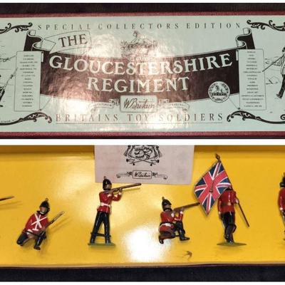 The Gloucestershire Regiment Special Collector's Edition #8809 Britains Toy Soldiers
