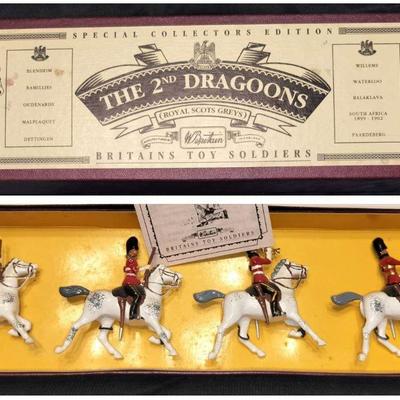 The 2nd Dragoons Royal Scots Greys Special Collector's Edition #8850 Britains Toy Soldiers