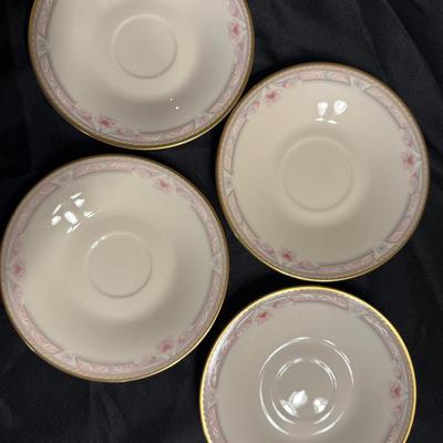 LENOX "BELLAIRE" PATTERN SAUCERS - Set of 19 - MADE IN U.S.A.