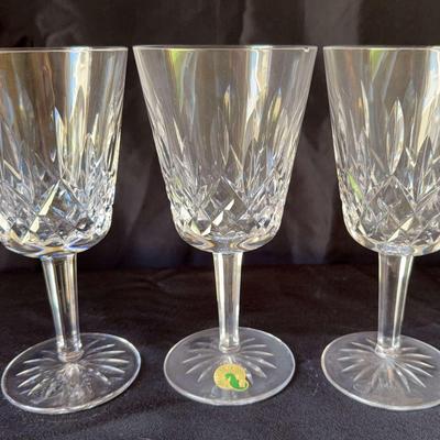 Lismore By Waterford Water Goblet Group Of 3 