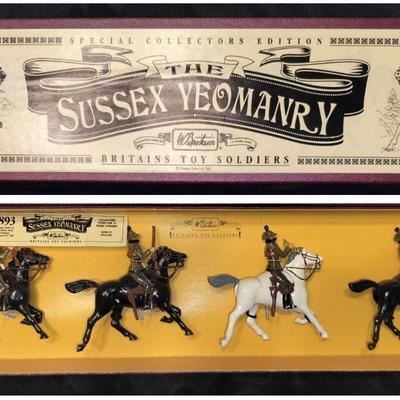 The Sussex Yeomanry Special Collector's Edition #8893 Britains Toy Soldiers
