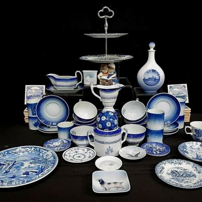Vintage Blue & White Porcelain Collection – Johnson Bros, Spode, Royal Essex & More