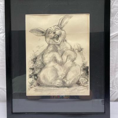 Signed Vintage Joan Purcell Lithograph