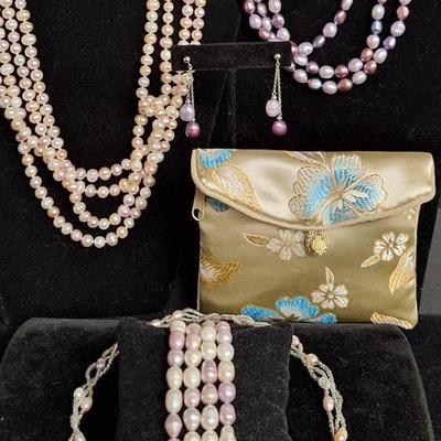 Honora Fresh Water Pearl Necklaces, Bracelets, And Earrings