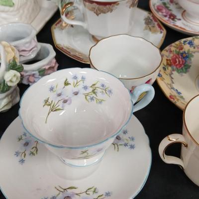 Vintage Tea Cups-Saucers and  More