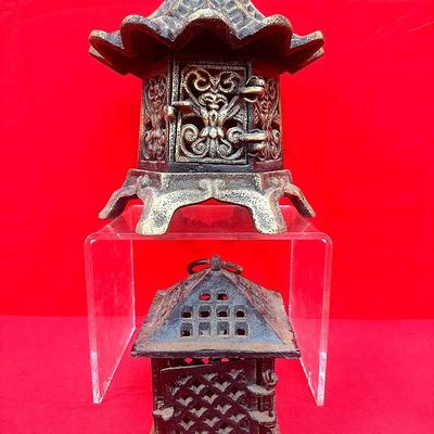 Asian-style Pagoda lanterns