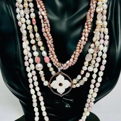 Pretty in Pink Honora Freshwater Pearl Necklaces & Bracelets