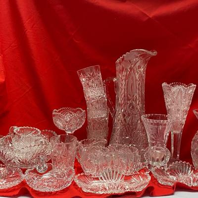 Decorative Cut and Etched Crystal