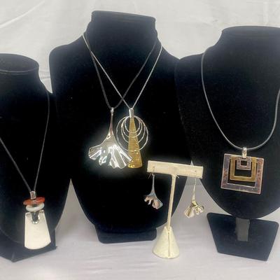 Sterling, Brass And Gemstone Jewelry By RLM Studio 