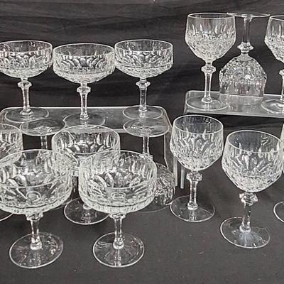 Vintage Patrizia By Nachtmann Crystal Wine Goblet Replacements