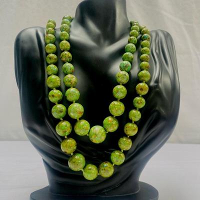 Allumni Beaded Jasper Necklaces
