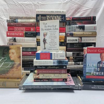 Presidential Biographies & Political History – 50+ Book Collection