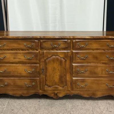 Country French Dresser By Ethan Allen