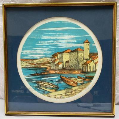 Kostia-B Framed And Signed Lithograph