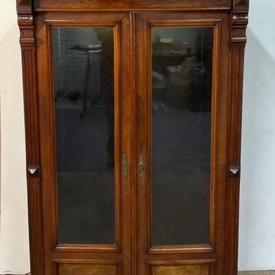 Vintage Eastlake Style Cabinet 