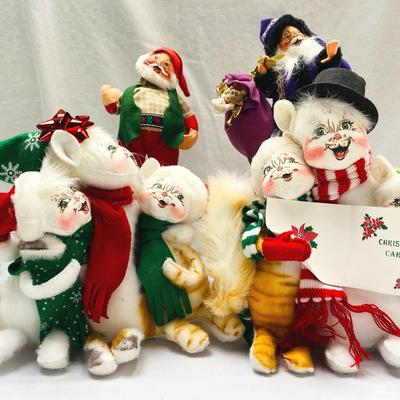 Annalee Christmas Kitties 