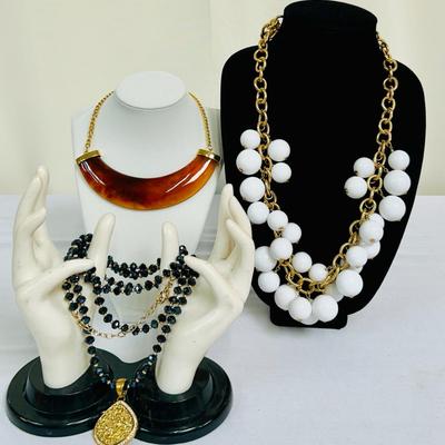 Necklaces from KJL Kenneth J Lane & Joan Rivers