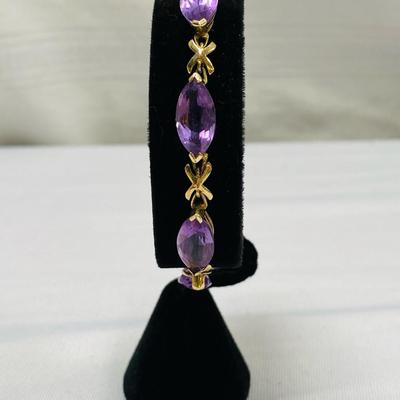 Stamped 10K Bracelet (9.71g)