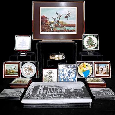 Vintage Coasters And Mats – Ducks Unlimited, Spode & More