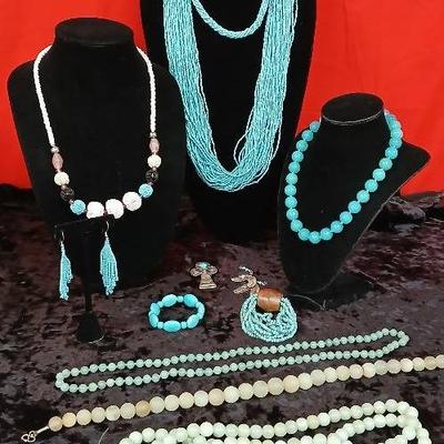 Semi- Precious Stone Necklaces -  Turquoise and More