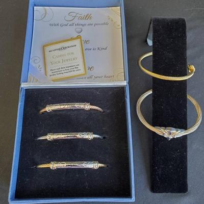 Bo443 bradford exchange bracelet set etc