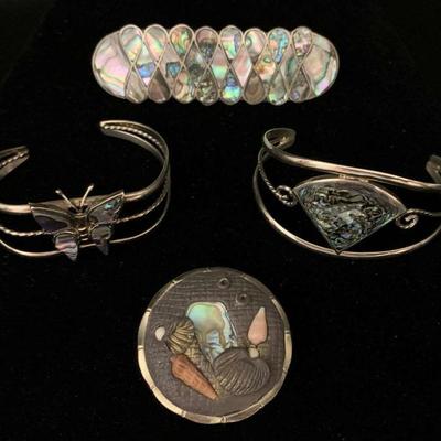 Bo356v abalone jewelry