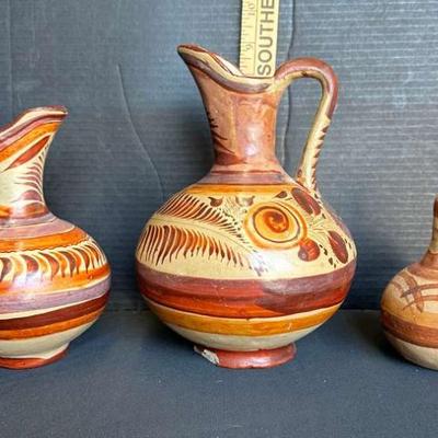 Bo333 three piece pottery