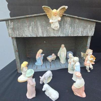Ct108 the christopher collection 12 piece nativity scene