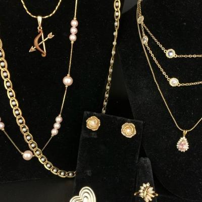Ct236 feminine costume jewelry