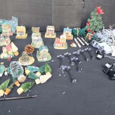 Ct107 lg christmas village by international resourcing services inc.