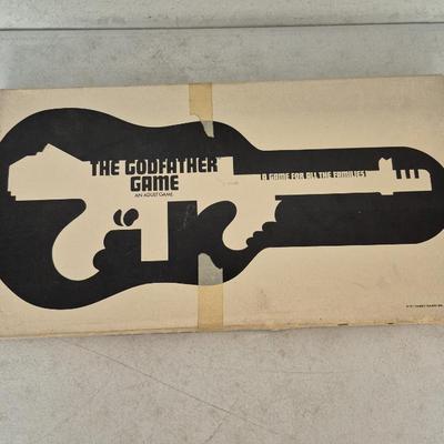 Vintage 1971 Family Games Inc. "The Godfather Game: An Adult Strategy Game" - 2-4 Players - Appears Complete