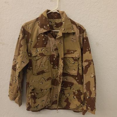 Vintage Desert Camo BDU Shirt - Size Small X Short