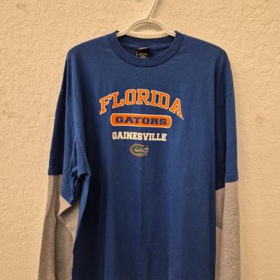 Team Starter University of Florida Gators 100% Cotton Long Sleeve T-Shirt - Size XL