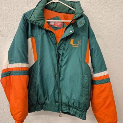 Turbo Sportswear UF Miami Hurricanes Starter Puffer Jacket