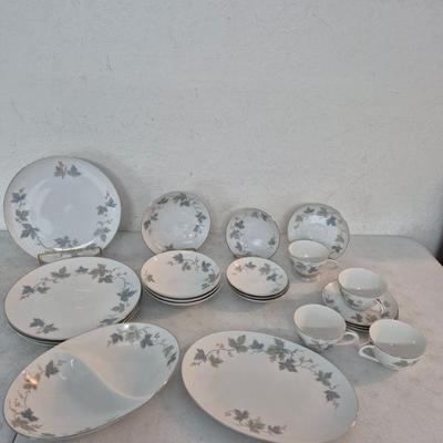 Vintage Sango Fine China "Claire" 22-Piece Set