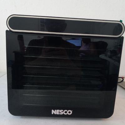 Nesco 600 Watt Stainless Steel 7-Tray Digital Food Dehydrator #FD-7SSD - 13½" x 16" x 13"