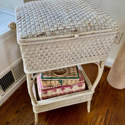 Sale Photo Thumbnail #86: Vintage sewing boxes 