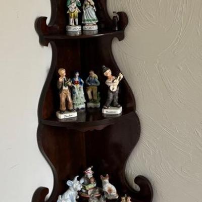Shelf And Figurines